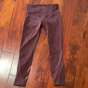 Lululemon 7/8 Leggings with Mesh
